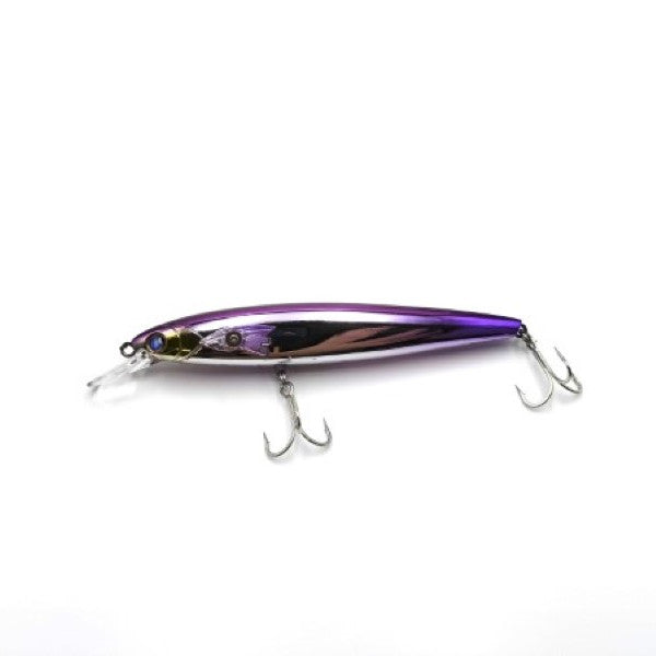 madotachi HANITAS MINNOW SF 120mm : 3/4oz Slow Floating PURPLE BACK CLEAR BERRY freshwater fishing lure