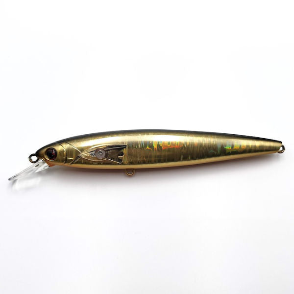 madotachi HANITAS MINNOW HF 120mm : 3/4oz High Floating CHAMPAGNE GOLD freshwater fishing lure