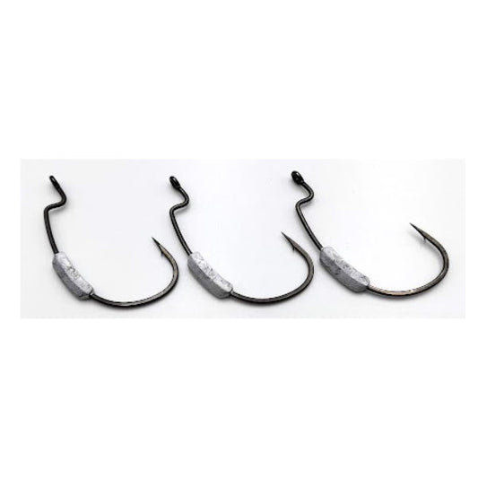 madotachi MUSCLE HOOK WEIGHTED #3/0 - 2.6g (3 pcs/pack)