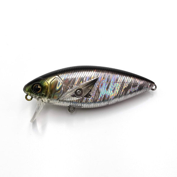 madotachi HANITAS CRANK 80mm : 16g Floating STROBO BELLY SILVER freshwater fishing lure