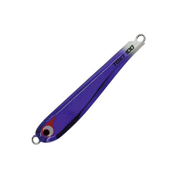 BOZLES TG TOKICHIRO 40g MEKKI PURPLE GLOW TAIL saltwater fishing lure