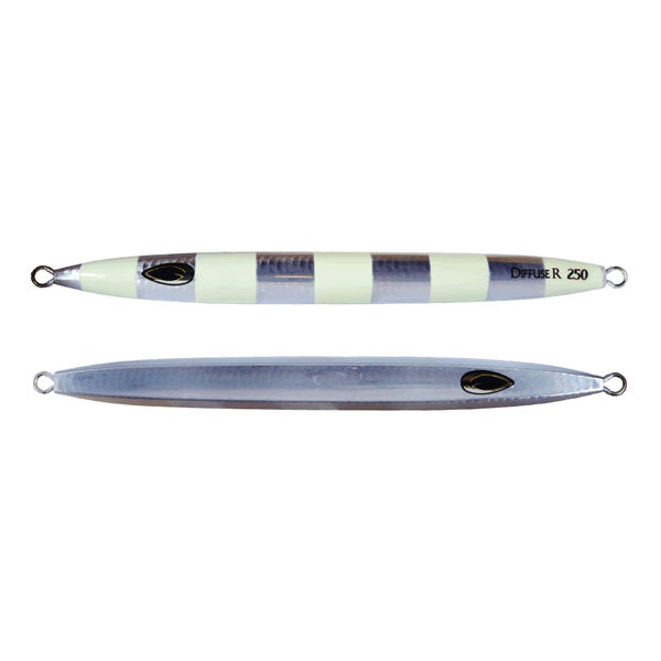 beat & DIFFUSE R 250g 192mm : 250g #037 UVZEBRA GLOW saltwater fishing lure