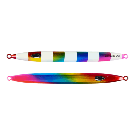 beat & DIFFUSE R 250g 192mm : 250g #040 RAINBOW ZEBRA GLOW