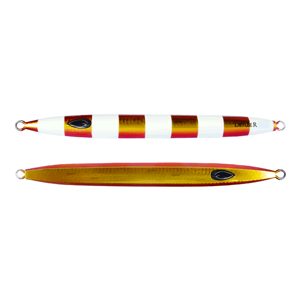 beat & DIFFUSE R 350g 215mm : 350g #038 RGZEBRA GLOW saltwater fishing lure