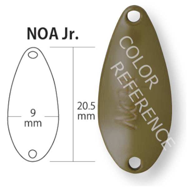 RODIO CRAFT NOA Jr. 0.9g #24 DARK OLIVE (MATTE)