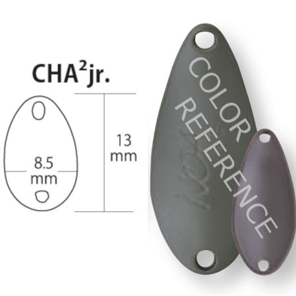 RODIO CRAFT CHA2 Jr 0.9g Weight: 0.9 g Sinking #37 SP DARK OLIVE MATTE/MATTE CHOCO