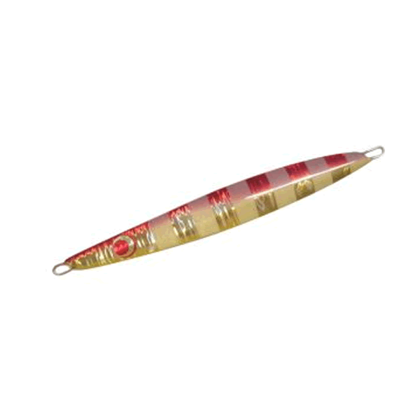 Lamble Bait FLASHING HAOLI 110g 150mm : 110g RED GOLD ZEBRA GLOW