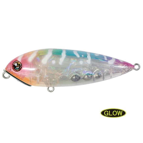 Halcyon System HIBUPEN MINI 60mm : 8g #31 CLEAR CANDY GLOW saltwater fishing lure