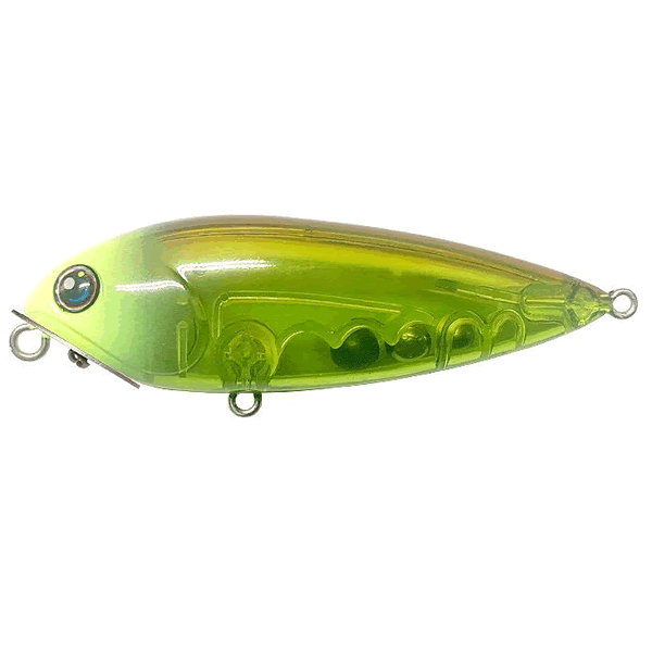 Halcyon System HIBUPEN 73mm : 11g #34 CLEAR CHART HEAD･GREEN saltwater fishing lure