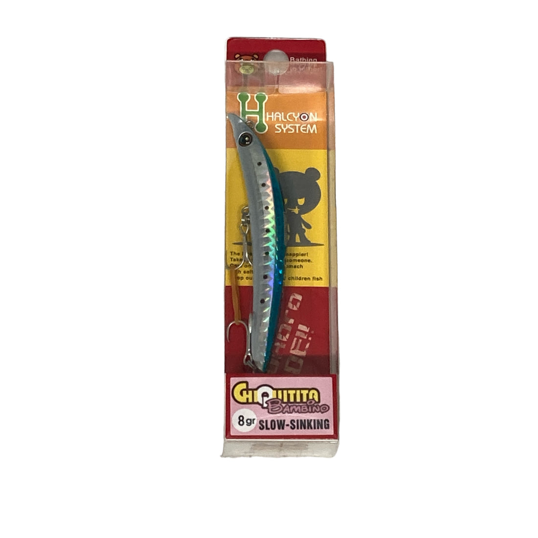 Halcyon System CHIQUITITA BAMBI 92SL-S 92mm : 8g SLOW SINKING #H-IWS saltwater fishing lure — photo 2