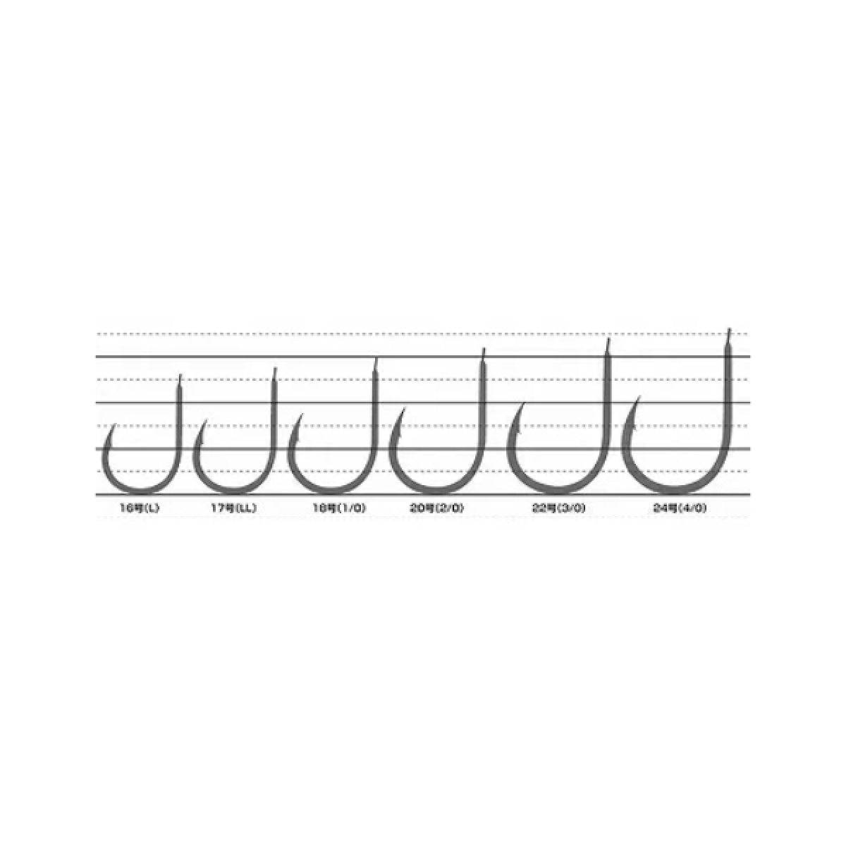 XESTA W CLAW SLOW TUNE COMPLETE L 3cm : PE - #16 (2 pcs/pack) - Britannic Trade