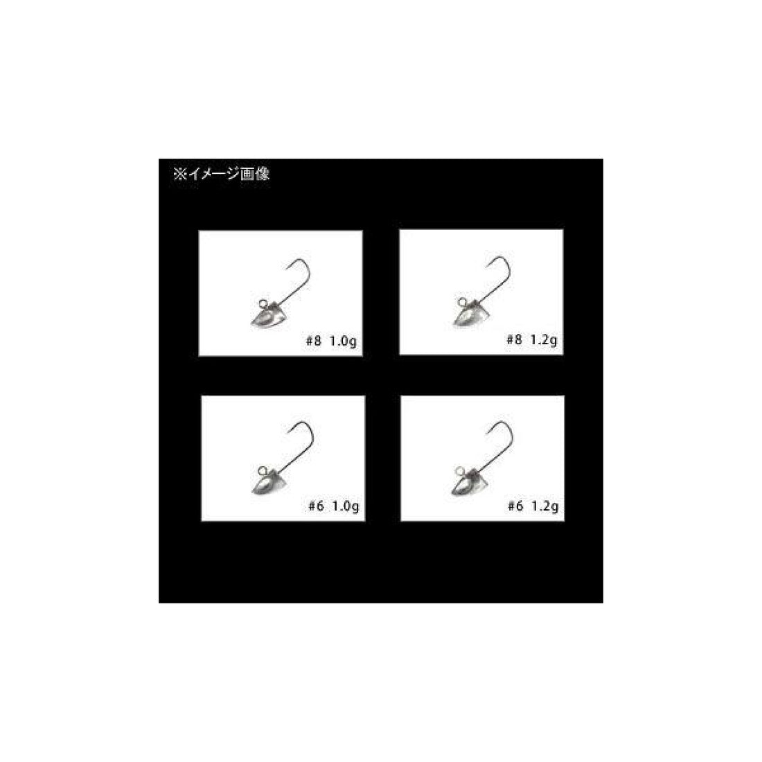 XESTA STAR HEAD SLOW DOWN #6 - 1.0g (4 pcs/pack) fishing terminal tackle — photo 2
