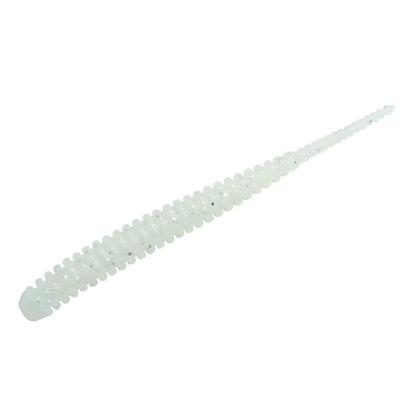 reins AJI ADDER 2" 50mm (15 pcs/pack) 103 GLOW WHITE SILVER saltwater fishing lure