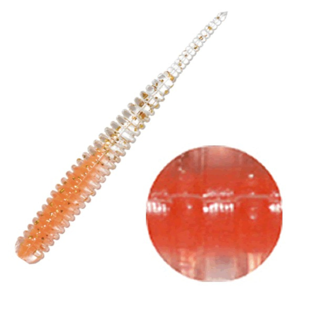reins AJI ADDER 2" 50mm (12 pcs/pack) 221 CORE RED saltwater fishing lure