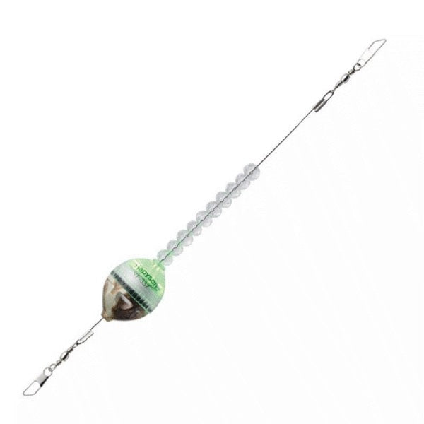 Hapyson YF-337B-G FILE FISH FISHING LIGHT 6.4g : Dia 20mm x 170mm GREEN fishing terminal tackle