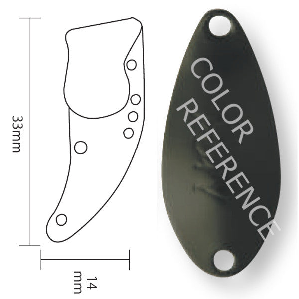RODIO CRAFT SHADOW ATTACKER 4.0g 4.0g #33 SUPER DARK OLIVE(MATTE)