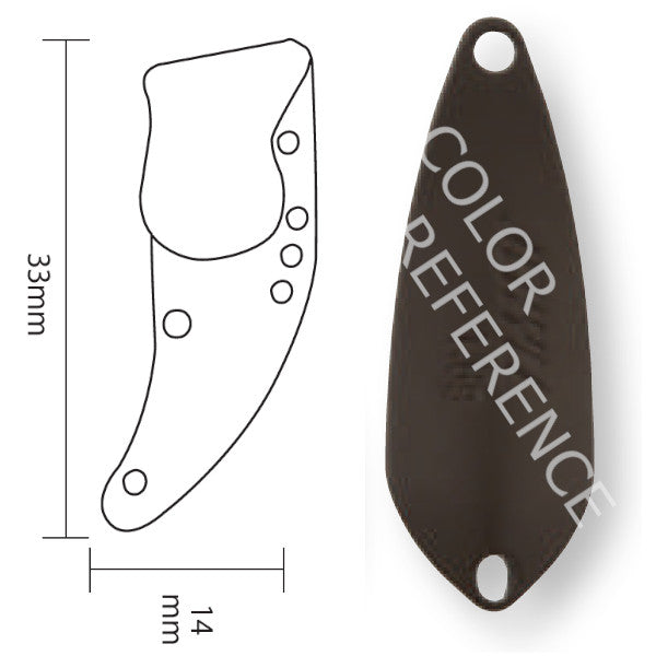 RODIO CRAFT SHADOW ATTACKER 4.0g 4.0g #39 MATTE CHOCOLATE