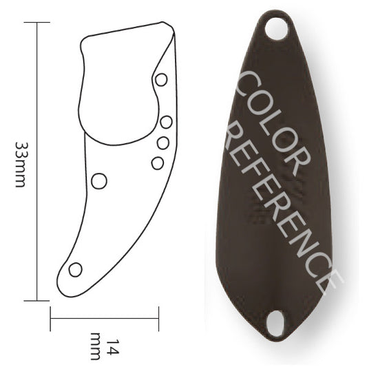 RODIO CRAFT SHADOW ATTACKER 4.0g 4.0g #39 MATTE CHOCOLATE