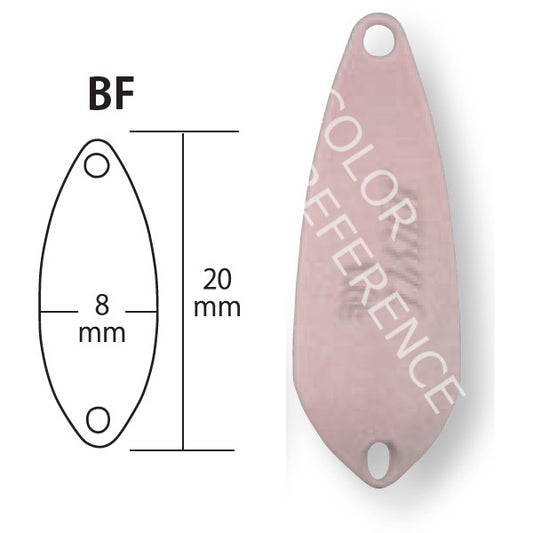 RODIO CRAFT BLINDE FLANKER 0.5g #51 RED GLOW