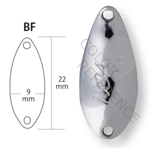 RODIO CRAFT BLINDE FLANKER 0.9g #2 SILVER