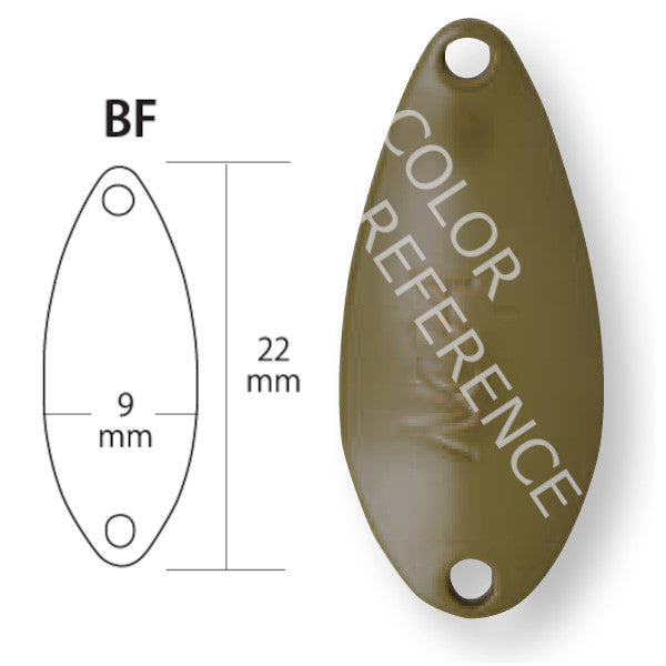 RODIO CRAFT BLINDE FLANKER 0.9g #24 DARK OLIVE (MATTE)