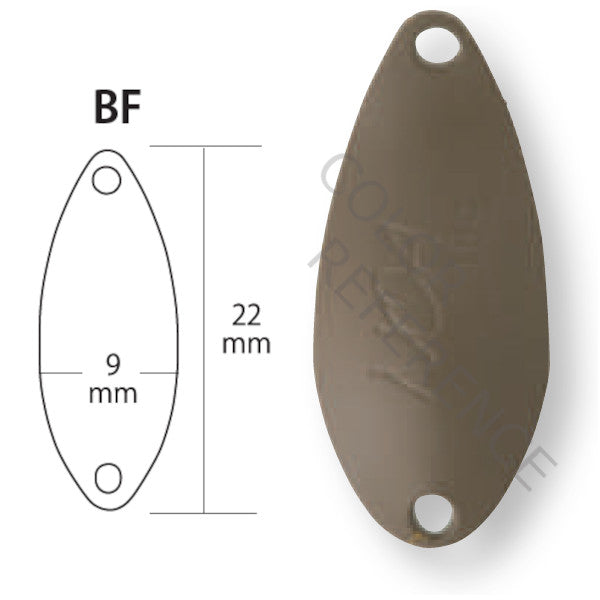 RODIO CRAFT BLINDE FLANKER 0.9g #25 MILK COCOA(MAT)