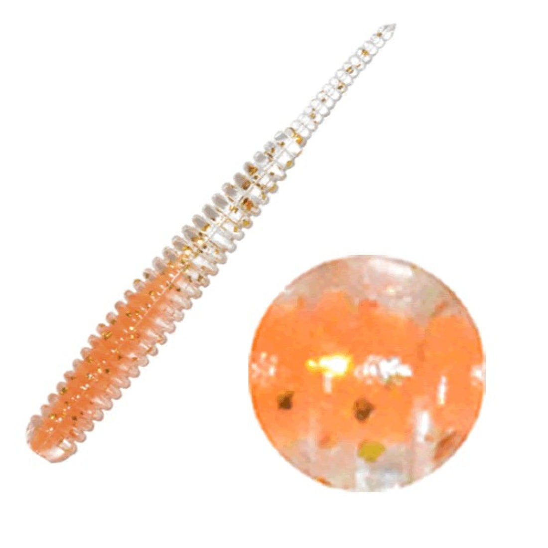 reins AJI RINGER 1.5" 38mm (12 pcs/pack) 227 CORE ORANGE STAR saltwater fishing lure