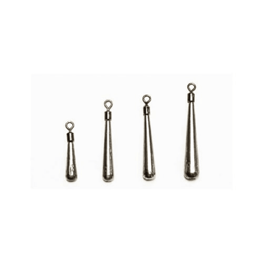 reins TG ROUND EYE SLIM DOWN SHOT SINKER 1/8oz (4pce/pack) - Britannic Trade