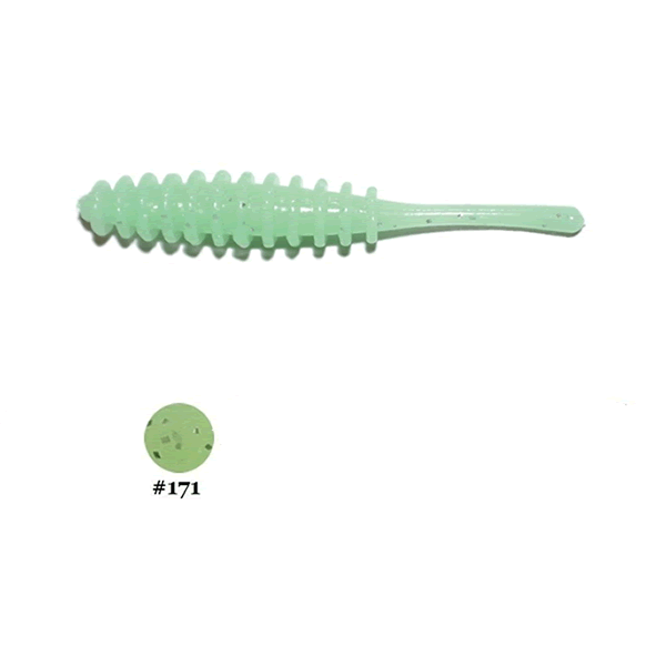 reins AJI RINGER MID 2.5” 63ｍｍ (12 pcs/pack) 171 REPRODUCTION MELON SODA saltwater fishing lure