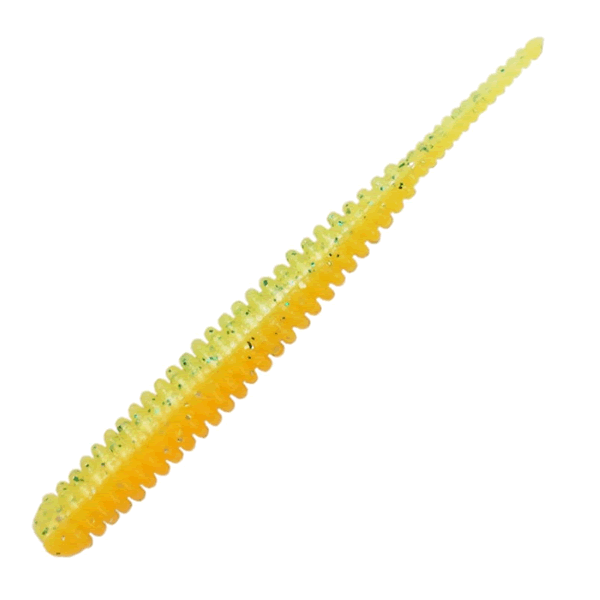 reins CHIBI CARO SWAMP 2" 50mm (15 pcs/pack) G25 UV EARLY MANDARIN MIKAN saltwater fishing lure