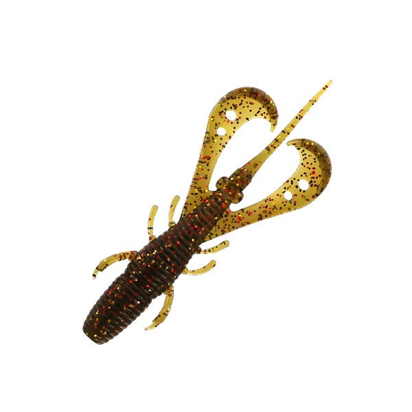 DRESS MOSQUITO CRAW 2.5 (10 pcs/pack) GREEN PUMPKIN saltwater fishing lure