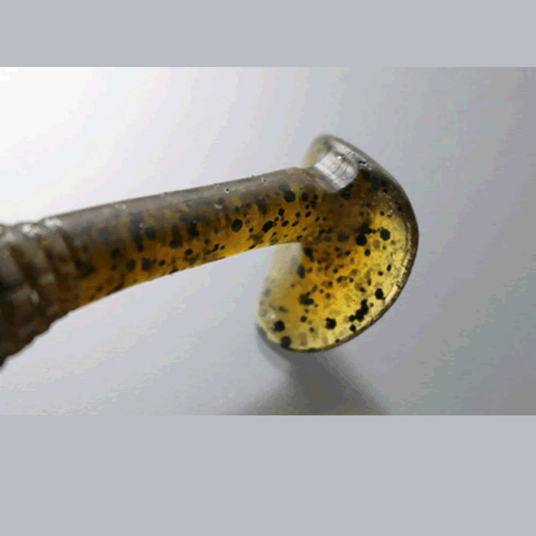 issei CARAMEL SHAD 5" (5 pcs/pack) #07 GREEN PUMPKIN freshwater fishing lure — photo 2