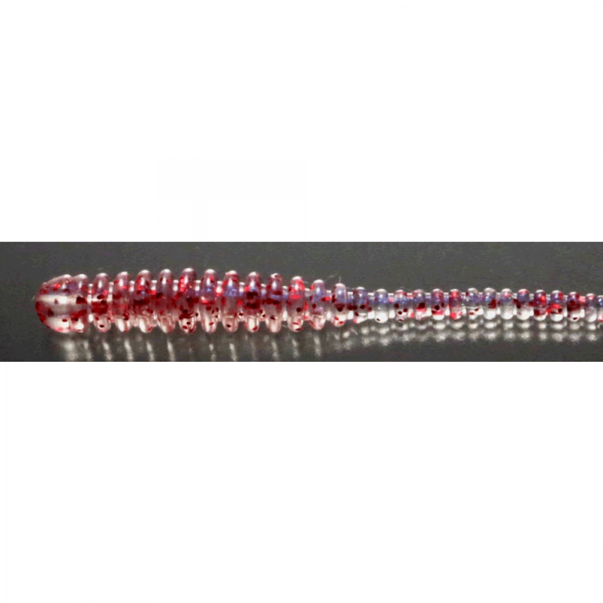 issei UMITARO SUPATERA 2.5" (14 pcs/pack) #002 CLEAR RED FLAKE