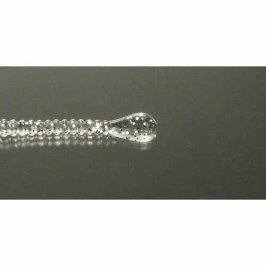 issei UMITARO SUPATERA 2.5" (14 pcs/pack) #003 CLEAR SILVER FLAKE