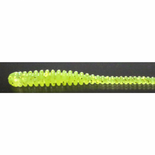 issei SILKY SHAD 2" (14 pcs/pack) #010 CHART (GLOW)