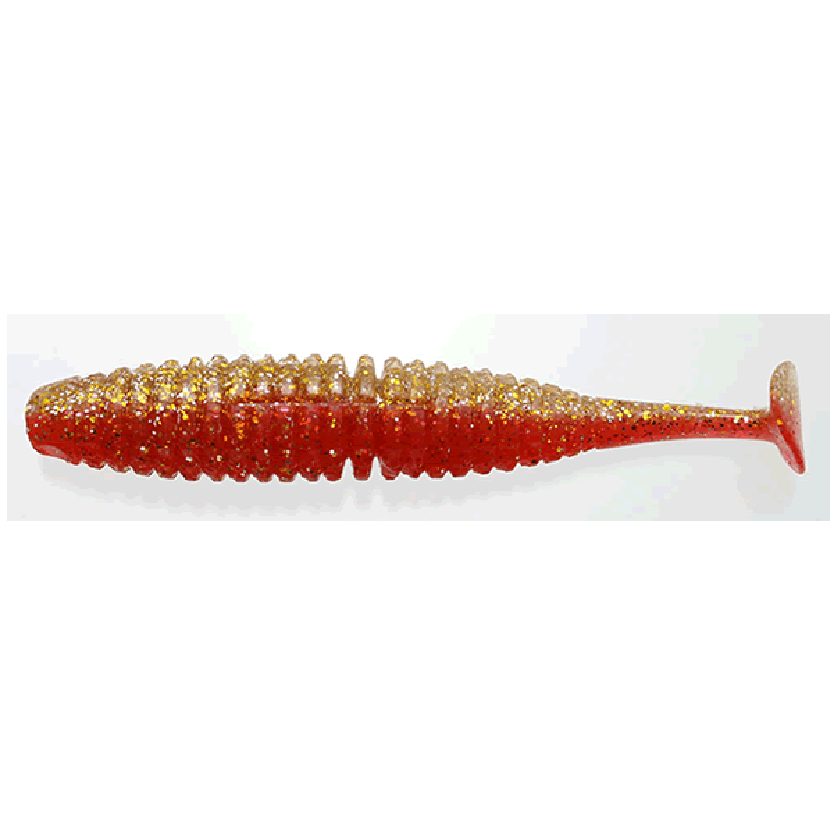 issei UMITARO CARAMEL SHAD 3.5" (6 pcs/pack) #028 AKAKIN