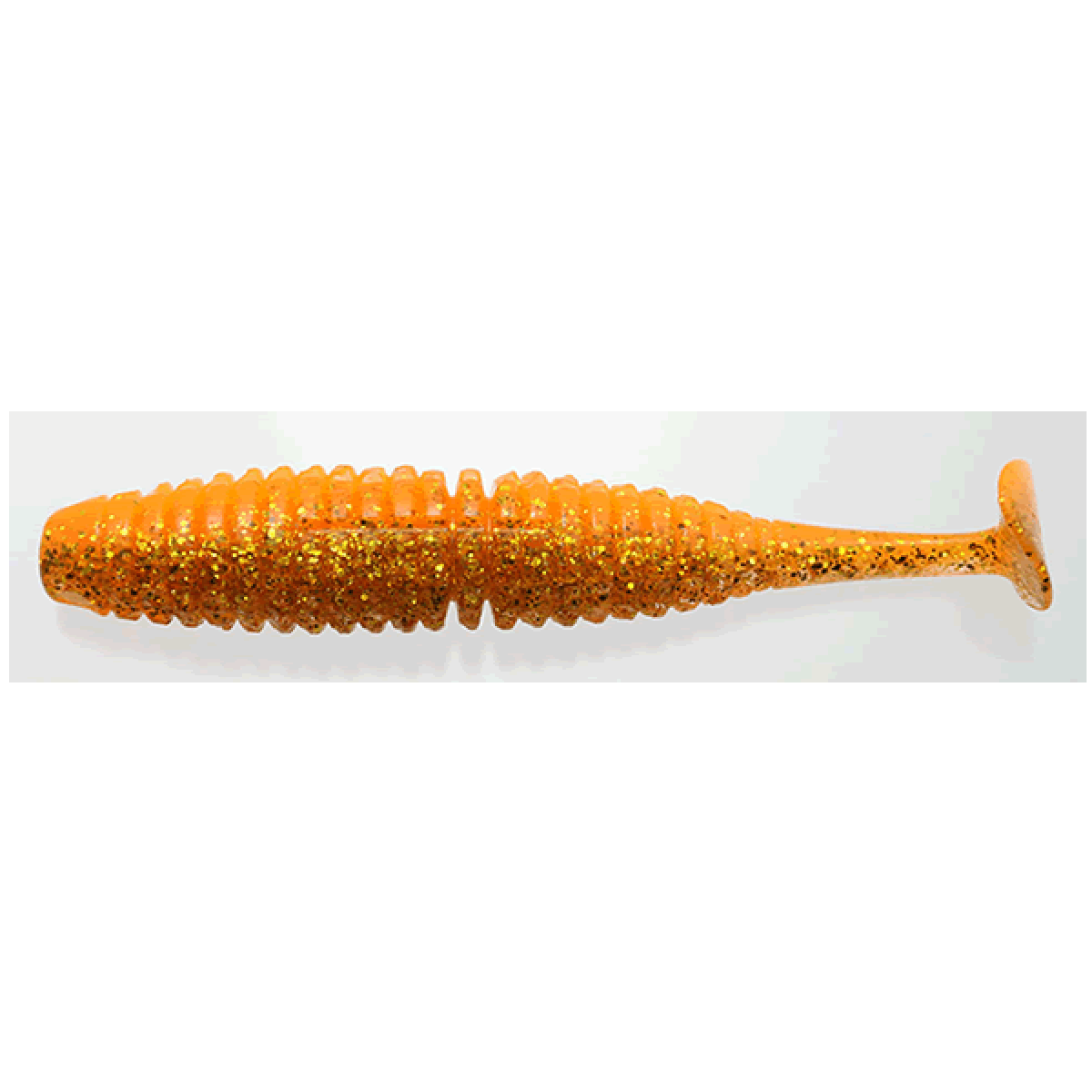 issei UMITARO CARAMEL SHAD 3.5" (6 pcs/pack) #047 OREKIN GLOW