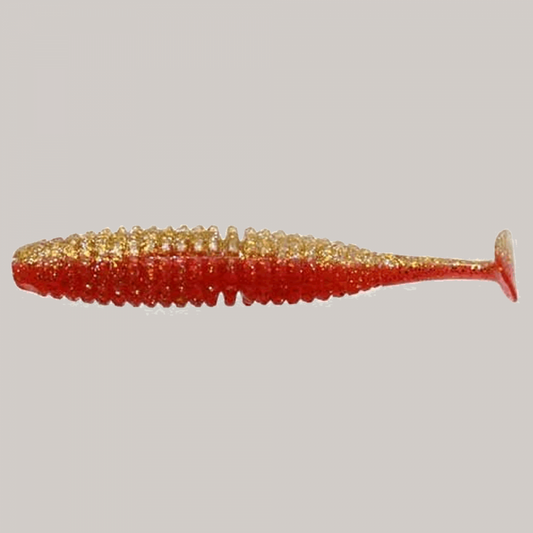 issei UMITARO CARAMEL SHAD 4" ( 5 pcs/pack) #028 AKAKIN