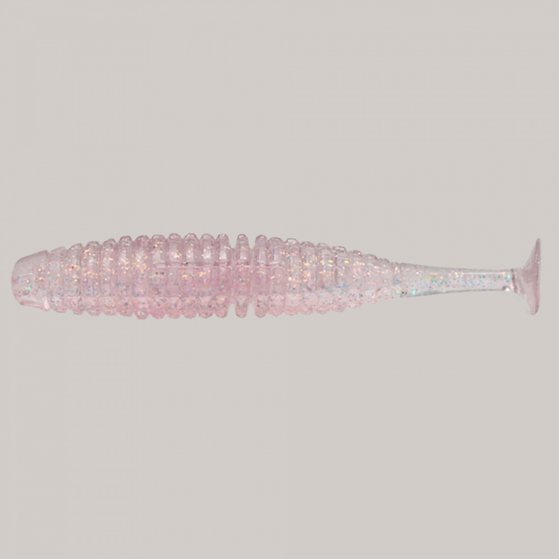 issei UMITARO CARAMEL SHAD 4" (5 pcs/pack) #035 UV RAINBOW saltwater fishing lure