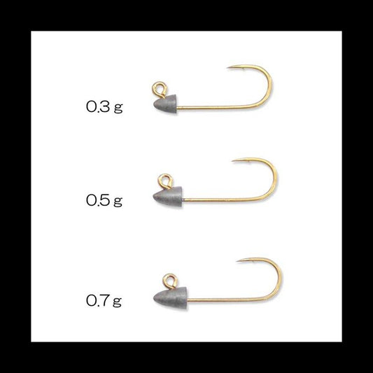 GEECRACK GIGA AJI JIG HEAD #4 : 0.3g (5 pc/pack)