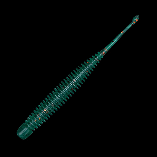 GEECRACK PIKUPIKU PINTAIL 2.5" (10 pcs/pack) #S506 KABURA GREEN GLOW