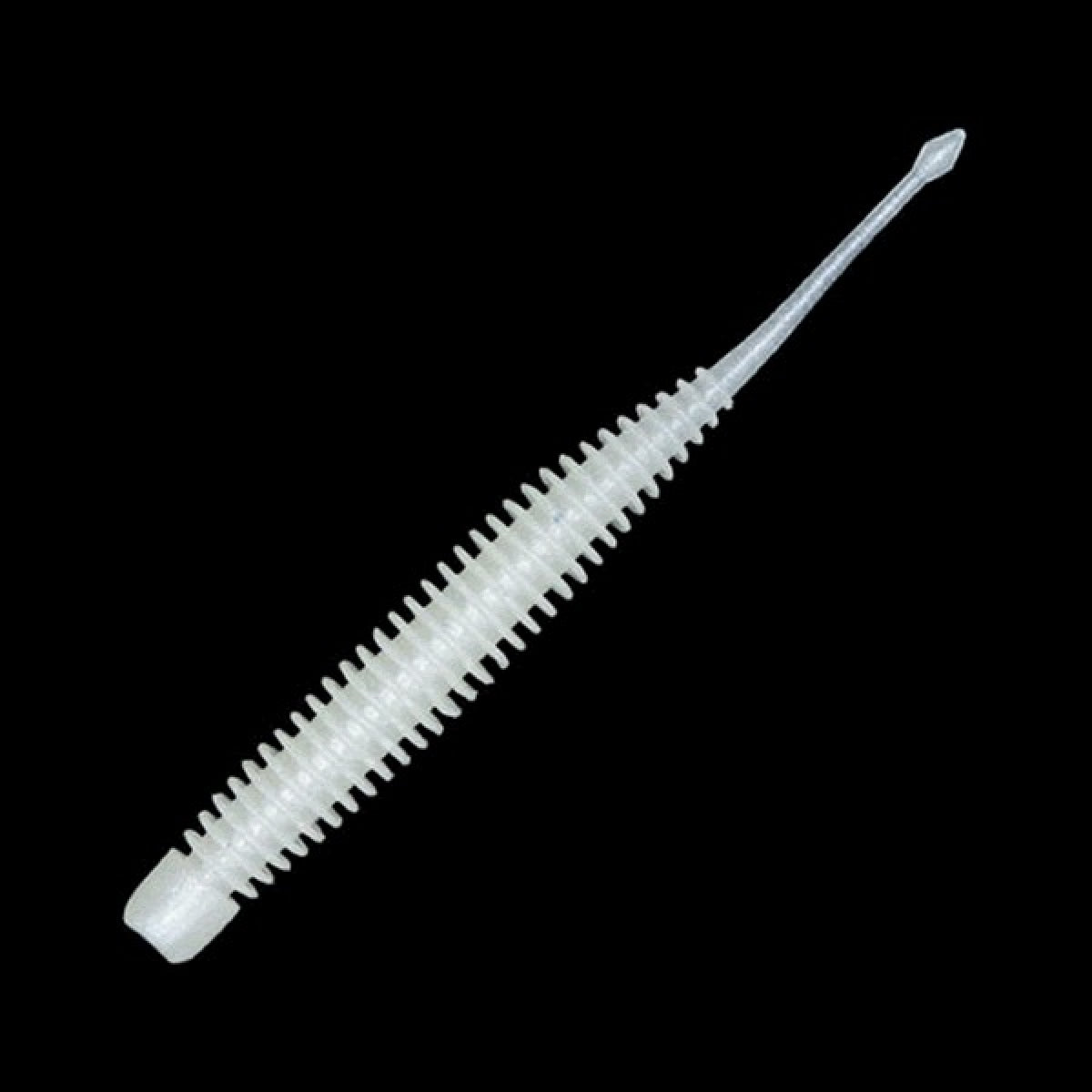 GEECRACK PIKUPIKU PINTAIL 3" (8 pcs/pack) #S311 WHITE PEARL GLOW