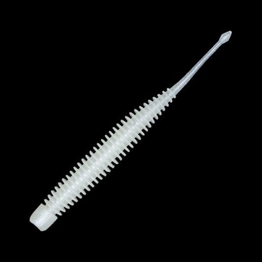 GEECRACK PIKUPIKU PINTAIL 3" (8 pcs/pack) #S311 WHITE PEARL GLOW