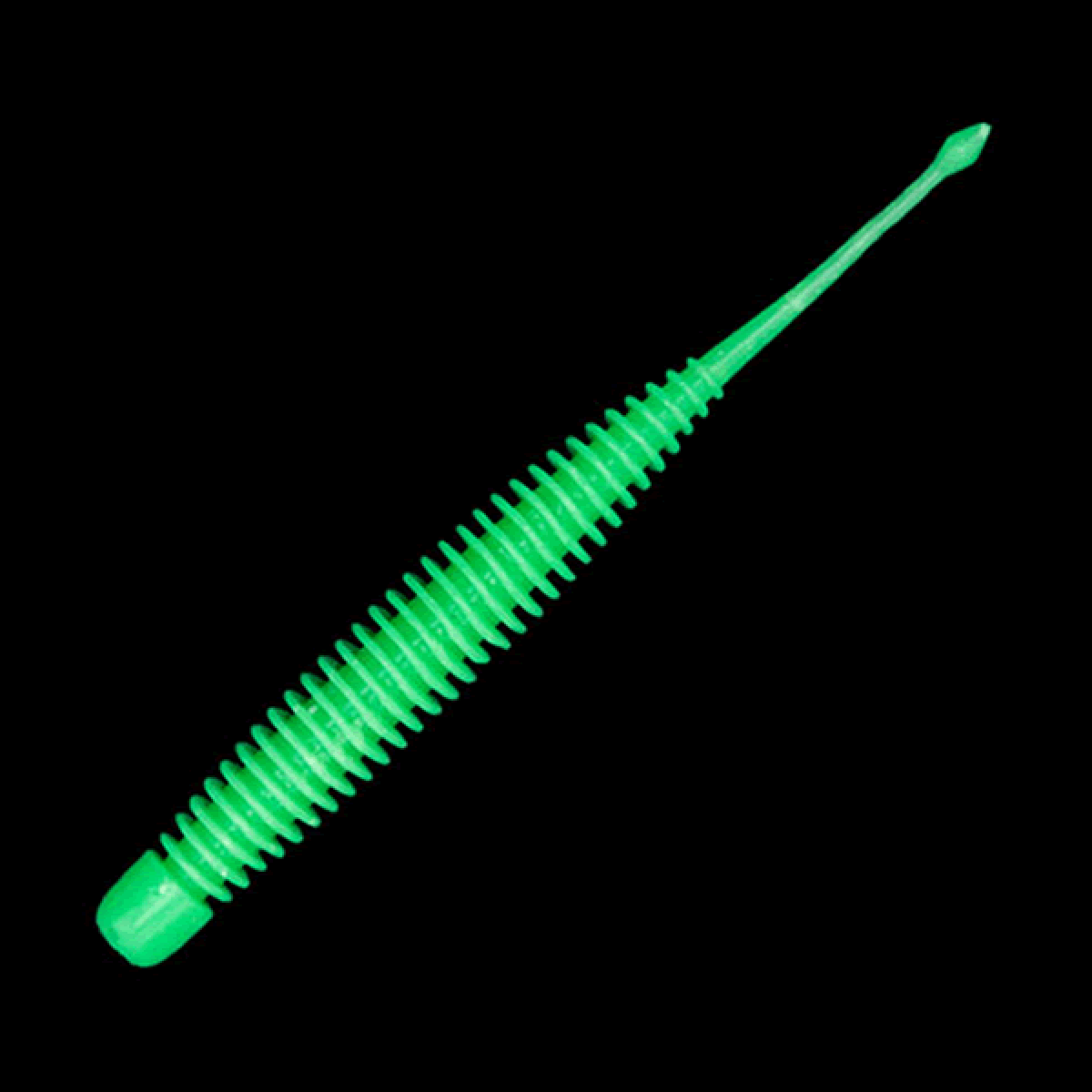 GEECRACK PIKUPIKU PINTAIL 3.5" (8 pcs/pack) #S502 LIME GLOW