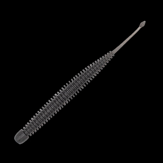 GEECRACK PIKUPIKU PINTAIL 2.5" (10 pcs/pack) #S519 SOLID BLACK GLOW
