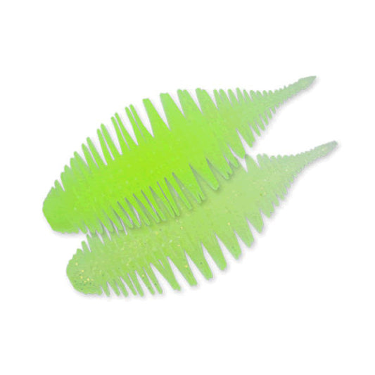 GEECRACK BELLOWS GILL 2" (8 pcs/pack) #350 HONEY CHART SHAD