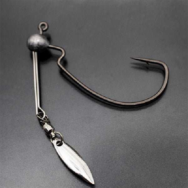 GEECRACK CORN HEAD STEALTH BLADE #1/0 -1/32oz (3 pc/pack) SILVER fishing terminal tackle