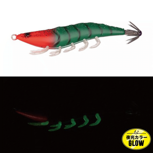 GEECRACK EBI SUKE 68mm #008 RED GREEN (GLOW)