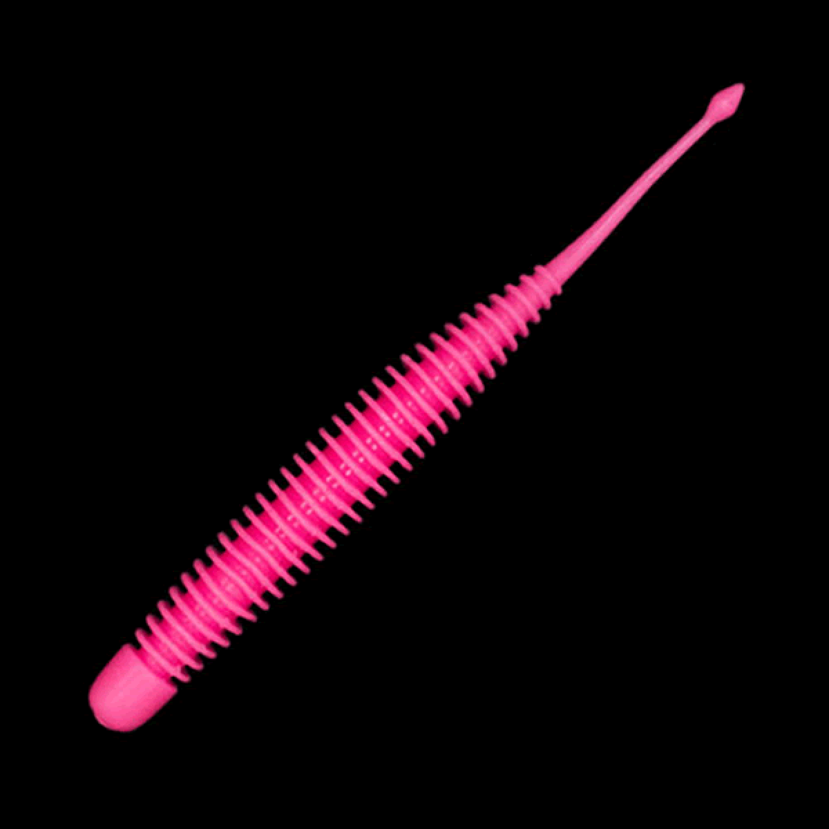 GEECRACK PIKUPIKU PINTAIL 3.5" (8 pcs/pack) #S523 HIMITSU NO PINKU (GLOW)