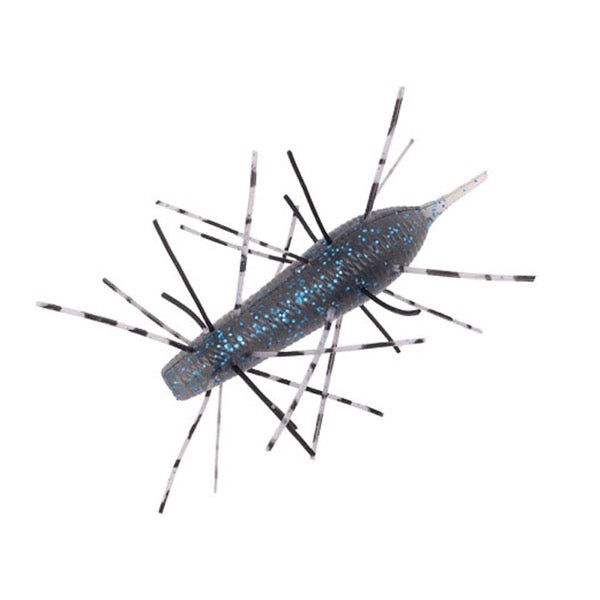 GEECRACK IMOKEMUSHI 2.5" Length: 60mm (2.5 (Floating) (3 pcs/pack) #391 Smoke / Blue F